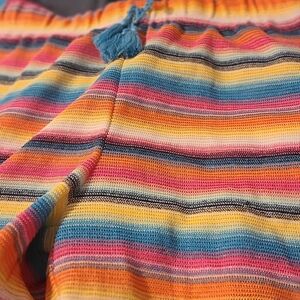 Girls shorts size xl 14-16 3 pair gray, blue and multi-color